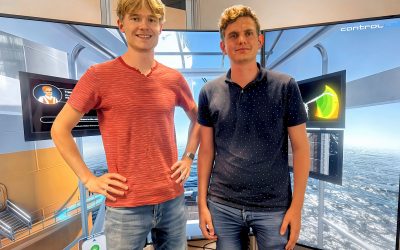 New interns, Ruben and Harold!